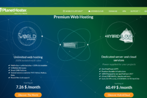 PlanetHoster Web Hosting Packages