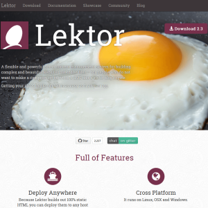 Lektor CMS