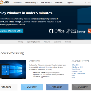 SolVPS Windows VPS Hosting