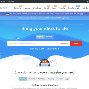 Namecheap Domain Name Registrar