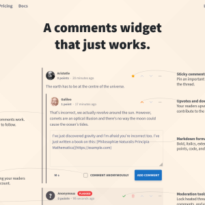 Commento Comment System