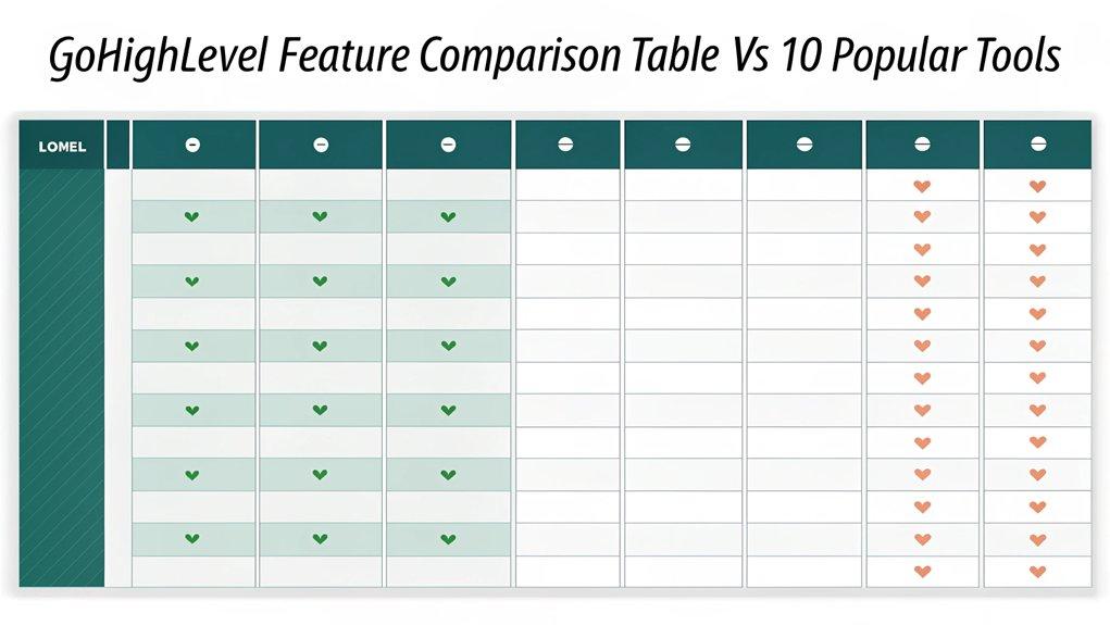 gohighlevel vs popular tools